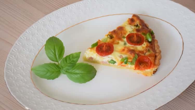Вкусен отворен пай готов