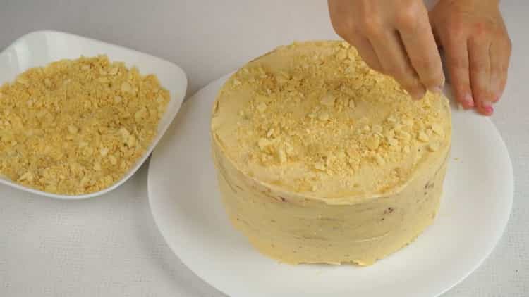 Вкусна бутер торта готова