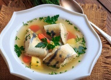 Вкусно и удовлетворяващо ухо на костур: гответе със стъпка по стъпка снимки и видеоклипове.