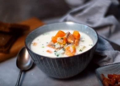 Готвене на финландска рибена чорба със сметана: проста и вкусна рецепта със снимка.