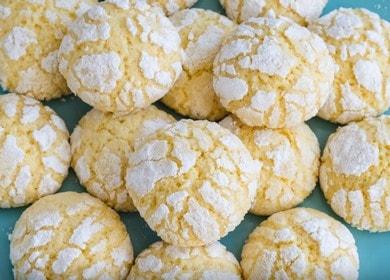 Готвене на нежни оранжеви бисквити според рецептата със снимка.