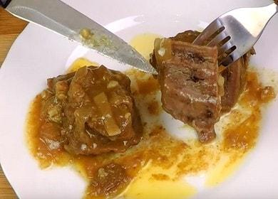Тендерно кремълско говеждо месо: рецепта със стъпка по стъпка снимки и видеоклипове.