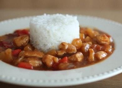 Удивително вкусно пиле в сладко-кисел сос: готвим според рецептата със стъпка по стъпка снимки и видеоклипове.