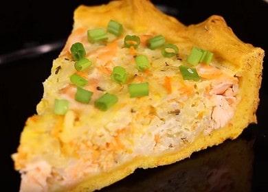 Пай с червена риба - вкусен сладкиш за празничен празник