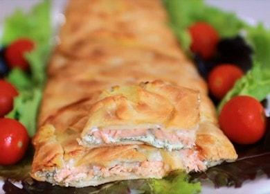 Невероятно вкусен пай с риба: рецепта със стъпка по стъпка снимки.