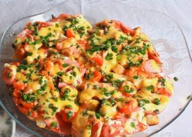 Вкусна и проста пица от хляб в тиган: готвим според рецептата със снимка.