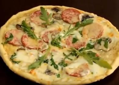 Как да се научим да готвим вкусна пица с наденица