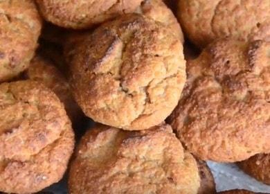 Готвене на проста и вкусна протеинова рецепта за бисквитки със снимка.