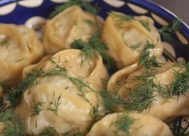 Най-вкусната рецепта: манти с месо.