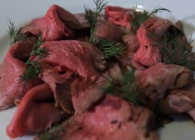 Класическо говеждо печено по стъпка по стъпка рецепта със снимка