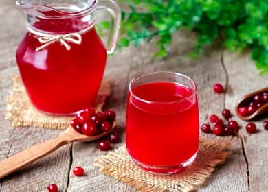 Компот от червена боровинка - приготвяне на здравословни и вкусни плодови напитки