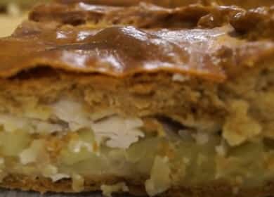 Пилешка и картофена пилешка салата - много сочна и вкусна рецепта