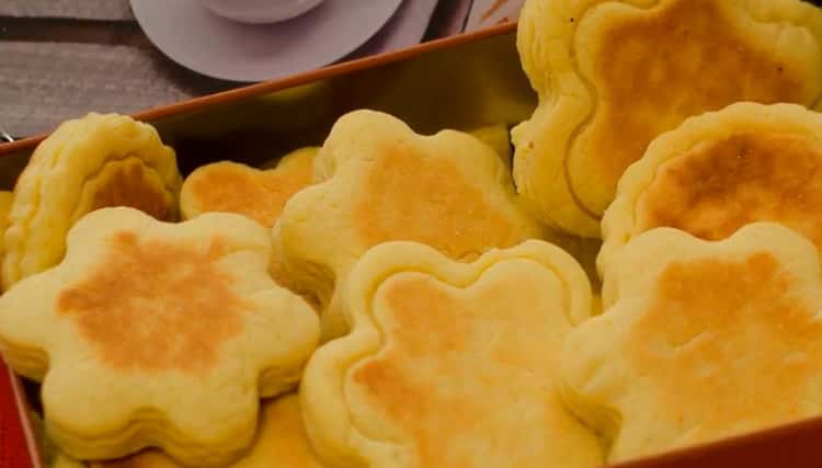 Вкусни бисквитки в тиган - рецепта без печене