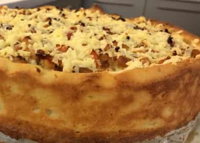 Бански селски пай - вкусна рецепта със зеленчуци и картофено тесто