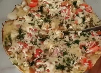 Как да научите как да готвите вкусна пица без тесто