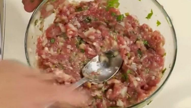 Плънка за хинкали стъпка по стъпка рецепта със снимка