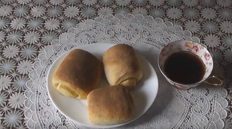 Нашите бързи кифлички са готови.