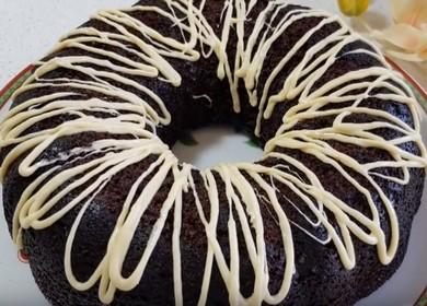 Приготвяме вкусен кекс без яйца по стъпка по стъпка рецепта със снимка.