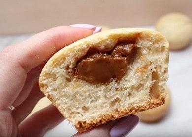 Готвене на вкусни тарталети с пълнеж вътре: рецепта със стъпка по стъпка снимки.
