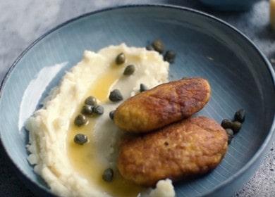 Готвене на вкусни и оригинални котлети от костур от супа: рецепта със стъпка по стъпка снимки.