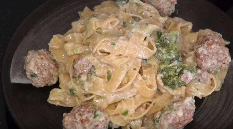 Ето такива вкусни тестени изделия с кюфтета се оказа.