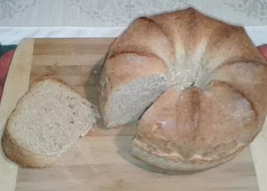 Ние приготвяме вкусен сив хляб у дома по стъпка по стъпка рецепта със снимка.