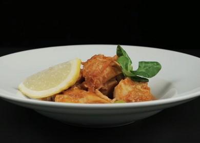 вкусна треска в бавна готварска печка: гответе по стъпка по стъпка рецепта със снимка.