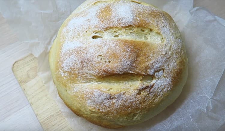 Тук можете да изпечете такъв вкусен хляб във фурната на суха мая.