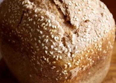 Приготвяме вкусен хляб с кисела течност в машина за производство на хляб по стъпка по стъпка рецепта със снимка.