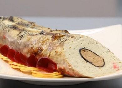 Вкусна и красива пълнена щука във фурната: стъпка по стъпка рецепта със снимка.