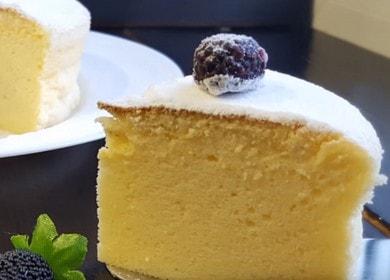 Приготвяме най-вкусния японски чийзкейк по стъпка по стъпка рецепта със снимки и видеоклипове.