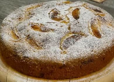 Кекс с ябълки стъпка по стъпка рецепта със снимка