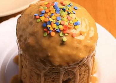 Вкусна великденска торта на кефир без яйца и мая