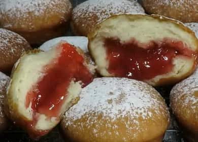 Как да научите как да готвите вкусни понички с пълнеж