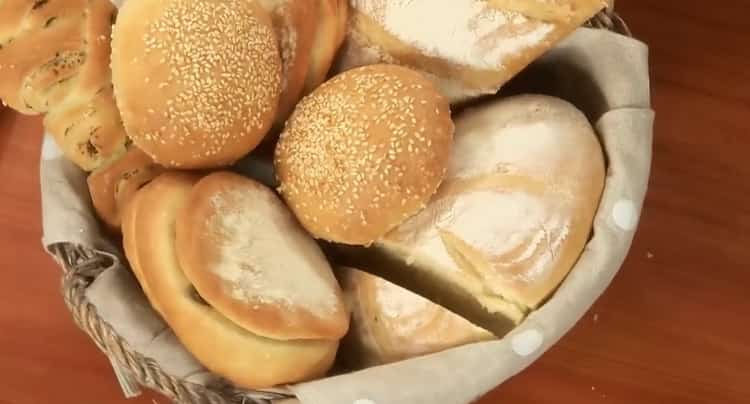 пшеничен хляб е готов
