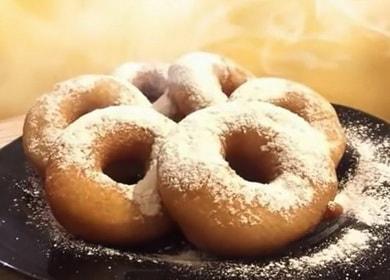 Как да научите как да готвите вкусна поничка с дупка стъпка по стъпка рецепта