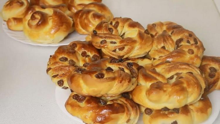 кифлички с тесто за мая готови
