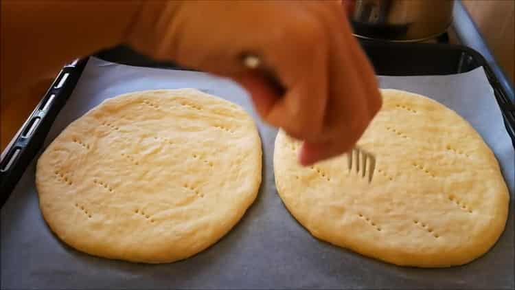 Хачапури на грузински по стъпка по стъпка рецепта със снимка