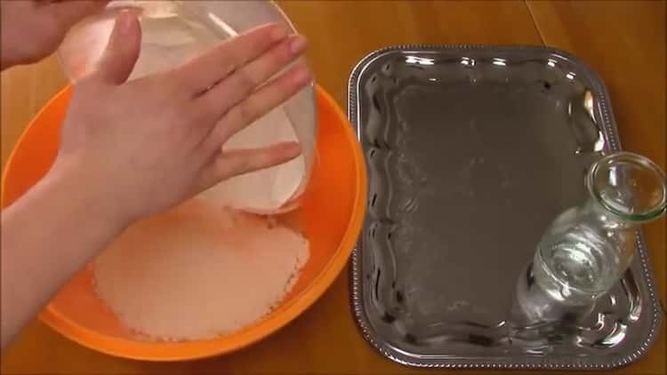 Готвене качапури с месо