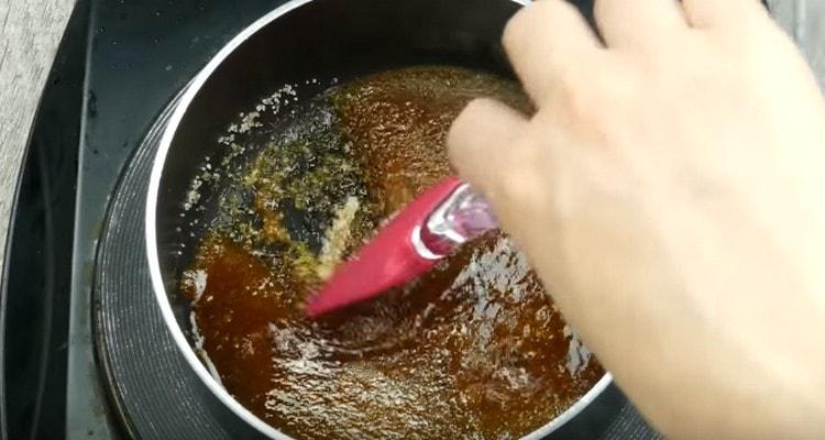 готвим сироп от захар и глюкозен сироп.