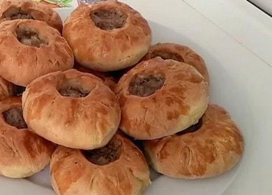 Готвене на месни белтъци: рецепта за кефир и сода.