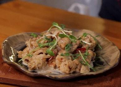 Готвим най-вкусния строганов пуешко говеждо по стъпка по стъпка рецепта със снимка.