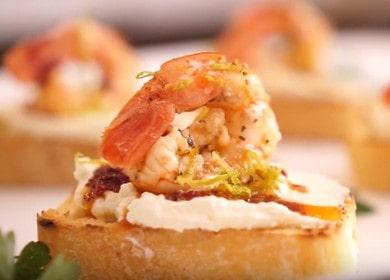Невероятно вкусна брускета от скариди 🦐