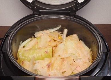 Готвим вкусни зелеви рулца в бавна готварска печка по стъпка по стъпка рецепта със снимка.