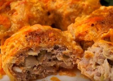 Готвене на вкусни мързеливи рулца със зеле по стъпка по стъпка рецепта със снимка.