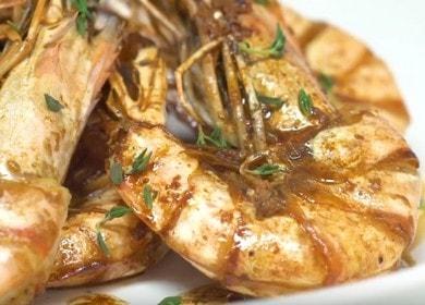 Как да изпържим скаридите в тиган в черупка - много просто и вкусно 🦐