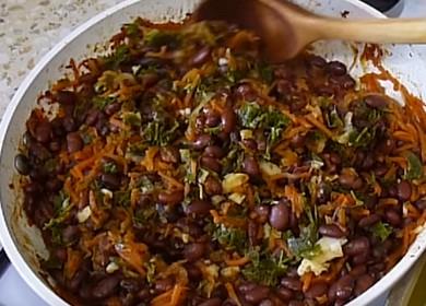 Всичко за това как да се готви червен боб на гарнитура е вкусно и просто.