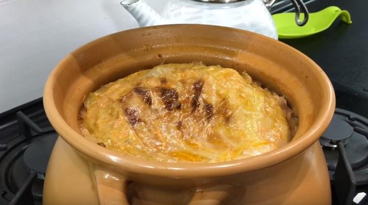 Така че сме приготвили вкусни мързеливи рула зеле, както в детска градина.
