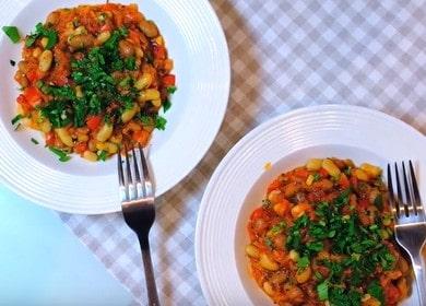 пригответе вкусен боб със зеленчуци: интересна стъпка по стъпка рецепта със снимка.