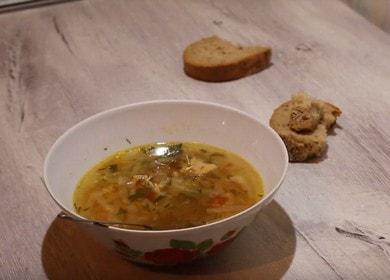Готвим вкусна зелева супа с боб по стъпка по стъпка рецепта със снимка.